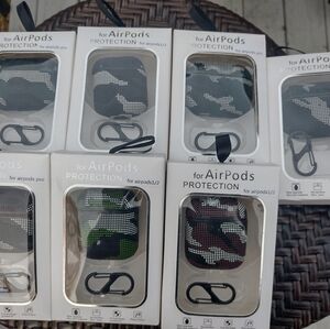 Compatible Airpods & Airpods pro Silicone Case Bundle (7)